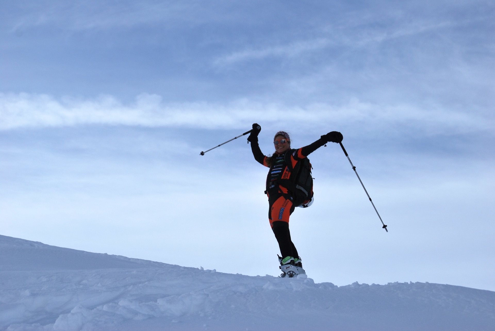 Skibergsteigen – Gipfelmoment